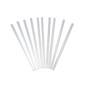 CLEAR SMOOTHIE STRAWS 9MM X 200