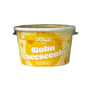 MANGO PASSION FLAVOUR BOBA CHEESECAKE X 36