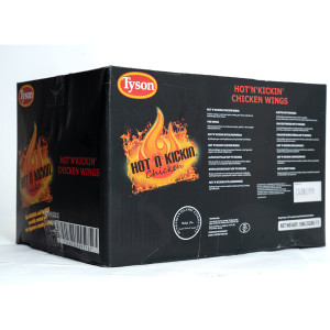 TYSON HOT'N'KICKIN CHICKEN WINGS X 2KG