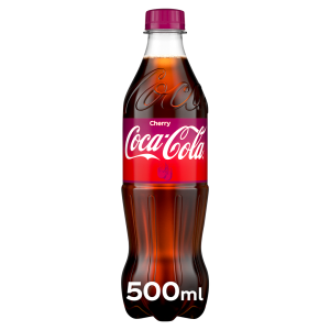 COKE CHERRY BOTTLE X 500ML       