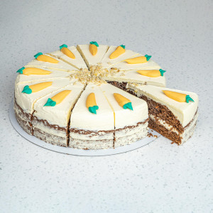 CARROT CAKE X 12 PORTIONS