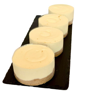 NEW VANILLA CHEESECAKE INDIVIDUAL X 16 PORTIONS