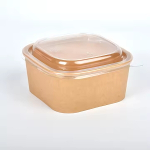 EP RECTANGULAR BOWL & LID 750ML X 50