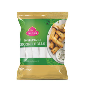 ZULEKHA VEGETABLE ROLLS 50 PIECES X 1650G