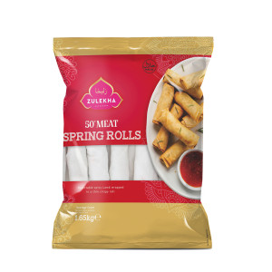 ZULEKHA MEAT ROLLS 50 PIECES X 1650G