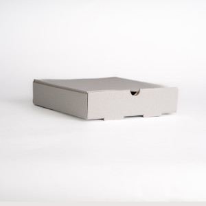 E.FLUTE 9" PLAIN WHITE PIZZA BOX 