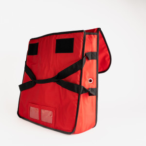 ICS RED PIZZA DELIVERY BAG X 1