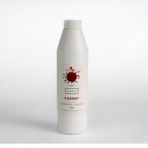 SIMPLY CHERRY TOPPING SAUCE X 1KG 