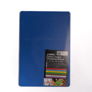 Z CHOPPING BOARD 18 X 12 BLUE X 1