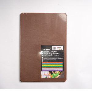 Z CHOPPING BOARD 18 X 12 BROWN X 1