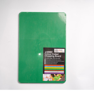 Z CHOPPING BOARD 18 X 12 GREEN X 1