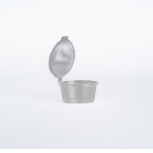 EP 1OZ HINGED CUPS & LIDS X 1000
