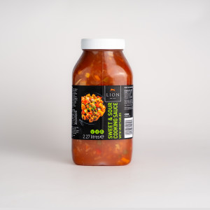 LION SWEET & SOUR WITH VEG COOKING SAUCE X 2.27L