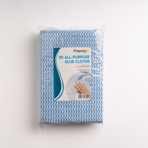 BLUE PERFORATED CLOTHES X 50