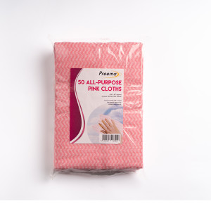 PINK PERFORATED CLOTHES X 50