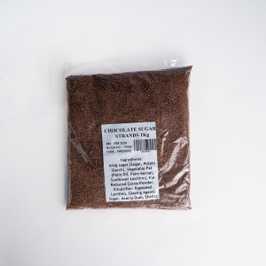 CHOCOLATE SUGAR STRANDS X 1KG