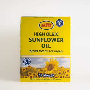 KTC HIGH OLEIC SUNFLOWER OIL X 20L