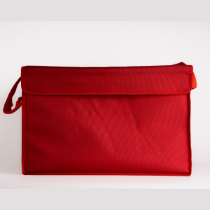KEEP WARM LARGE RED/BLACK 20X14X13 X 1