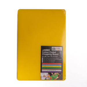 Z CHOPPING BOARD 18 X 12 YELLOW X 1