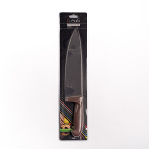 Z COLSAFE COOKS KNIFE 9.5" BROWN X 1