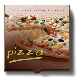 CLASSIC 8" FULL COLOUR PIZZA BOX 
