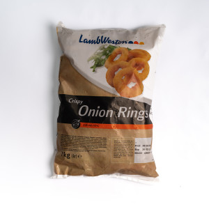 LAMB WESTON ONION RINGS CRISPY X 1KG N