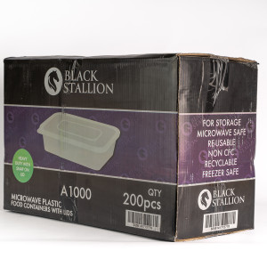 STALLION A1000 MICROWAVEBLE CONTAINERS X 200