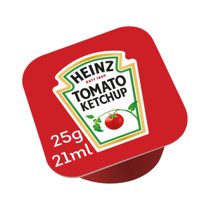 HEINZ TOMATO KETCHUP DIP POTS 100 X 25GM