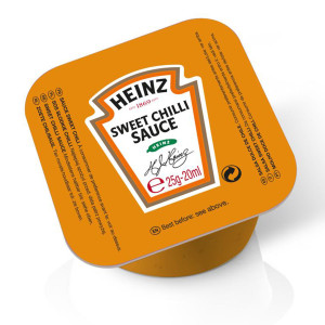 HEINZ SWEET CHILLI DIP POTS 100 X 25GM