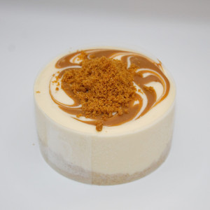 NEW INDIVIDUAL CARAMELISED (BISCOFF) CHEESECAKES X 16 PORTIONS