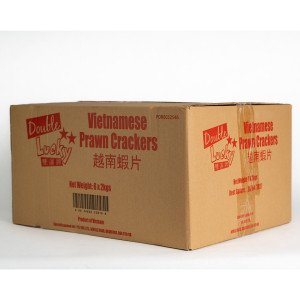 D.LUCKY PRAWN CRACKERS (V) X 2KG