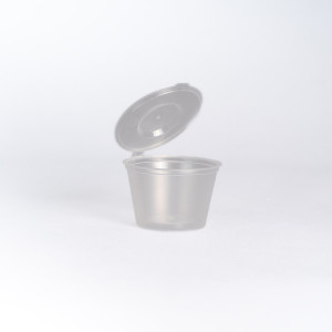 EP 4OZ HINGED CUPS & LIDS 10 X 100