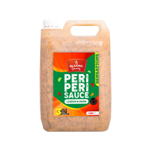 BLAZING PERI PERI SAUCE LEMON & HERB 5L