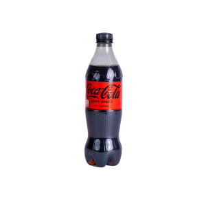COKE ZERO BOTTLES X 500ML X 12
