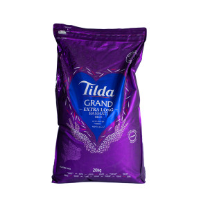 TILDA GRAND EXTRA LONG BASMATI RICE X 20KG