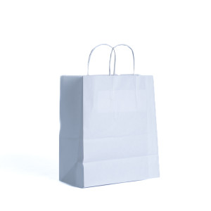 EP SOS 22X11X25 70GSM (M) WHITE TWIST HANDLES X 150