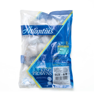 ATLANTIUS KING PRAWNS 6/8 IQF X 700G