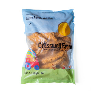 CRESSWELL SOUTHERN FRIED CHICKEN MINI FILLETS X 1KG