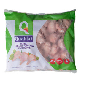 QUALIKO FROZEN PRIME CHICKEN WINGS X 2.5KG