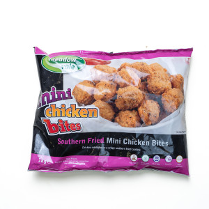 MEADOW VALE SOUTHERN FRIED MINI CHICKEN BITES X 1KG