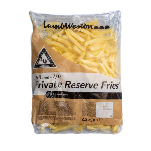 LAMB WESTON PRIVATE RESERVE 11 X 11 CHIPS X 2.5KG