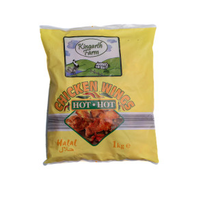 KINGARTH CHICKEN WINGS HOT X 1KG
