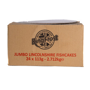 KING FROST FISH CAKES 4OZ X 113G