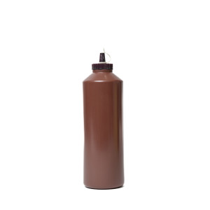 A CONDIMENT DISPENSER 1LTR/35OZ BROWN X 1