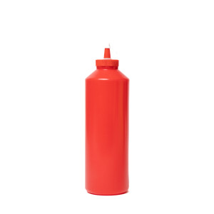 A CONDIMENT DISPENSER 1LTR/ 35OZ RED X 1