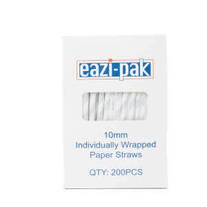 EP PAPER STRAWS 10*230MM X 200