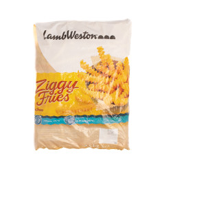 LAMB WESTON ZIGGY CHIPS 9 X 9 X 2.5KG U