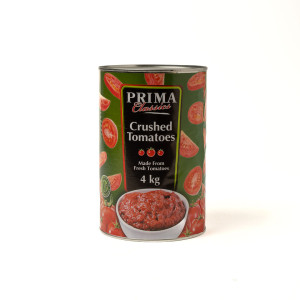 PRIMA CRUSHED TOMATOES X 4KG