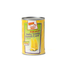 DOUBLE LUCKY YOUNG BABY CORN X 425G