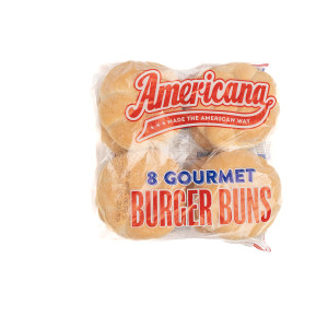 AMERICANA GOURMET BUNS X 4